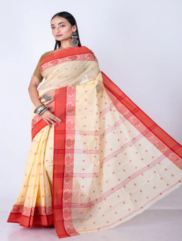 Kolkata Cotton Fusion Saree